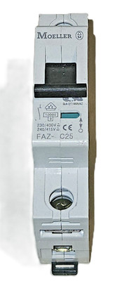 MOELLER 16 AMP FAZ C25 10kA MCB CIRCUIT BREAKER IEC/EN 60898 ( Box of 10 ) New