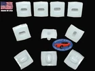 67 El Camino Body Side Belt Molding Moulding Bath Tub Style Trim Clips 10pcs JH