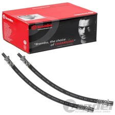2x BREMBO BREMSSCHLAUCH HINTEN RECHTS+LINKS für MERCEDES A-KLASSE W169 VARIO