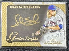 2017 Topps Five Star #GG-NS Noah Syndergaard Golden Graphs Autographs #/50