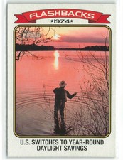 Daylight Savings Time 2023 Topps Heritage News Flashbacks #NF-3