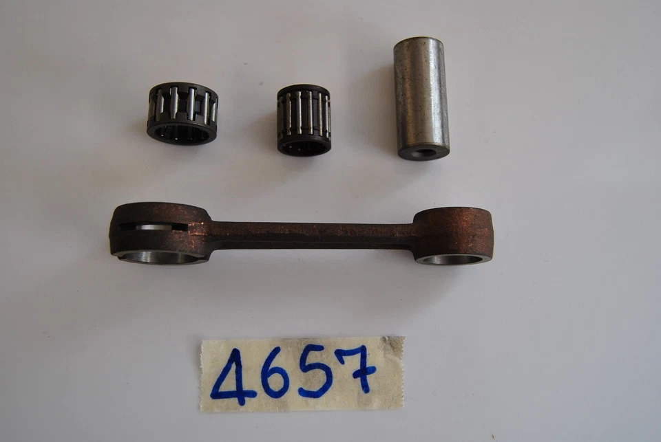 Complete Connecting Rod with Cages and Pin Benelli 125 Motocross - Image 2 of 4