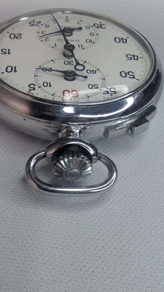 70s Or 80s Vintage Jules Racine Galco Mechanical Stopwatch. - Image 4 of 4