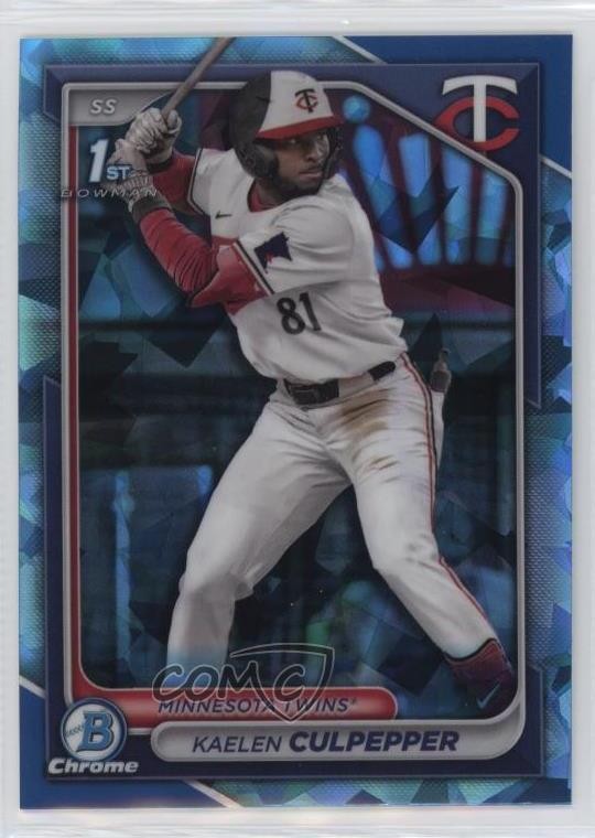 2024 Bowman Chrome Draft Sapphire Edition Kaelen Culpepper #BDC-98 03ok