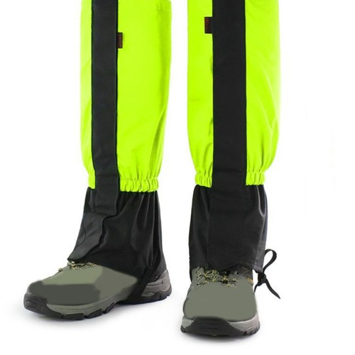 2 Pezzi Scarpe Impermeabili E Leggings Uomo Viaggio Outdoor Coprigambe - Foto 5 di 12