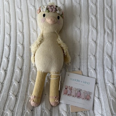 Cuddle + Kind Flora Duckling Mauve NEW Medium Ducky Baby Gift Nursery Decor