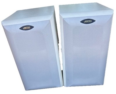 Jamo Cornet 145 Wooden Bookshelf Speakers - White - 60W/90W - 6 Ohm TESTED