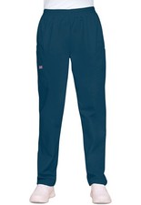 Cherokee Workwear NaturalRise Tapered Pull-On CargoPantTall 4200T CARW Caribbean