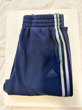 Adidas Big Kids Fleece Striped Jogger Pants Sz L