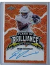 2020 LEAF FLASH DEVIN DUVERNAY RC AUTO 5/10 ORANGE PRISMATIC AUTOGRAPH RARE