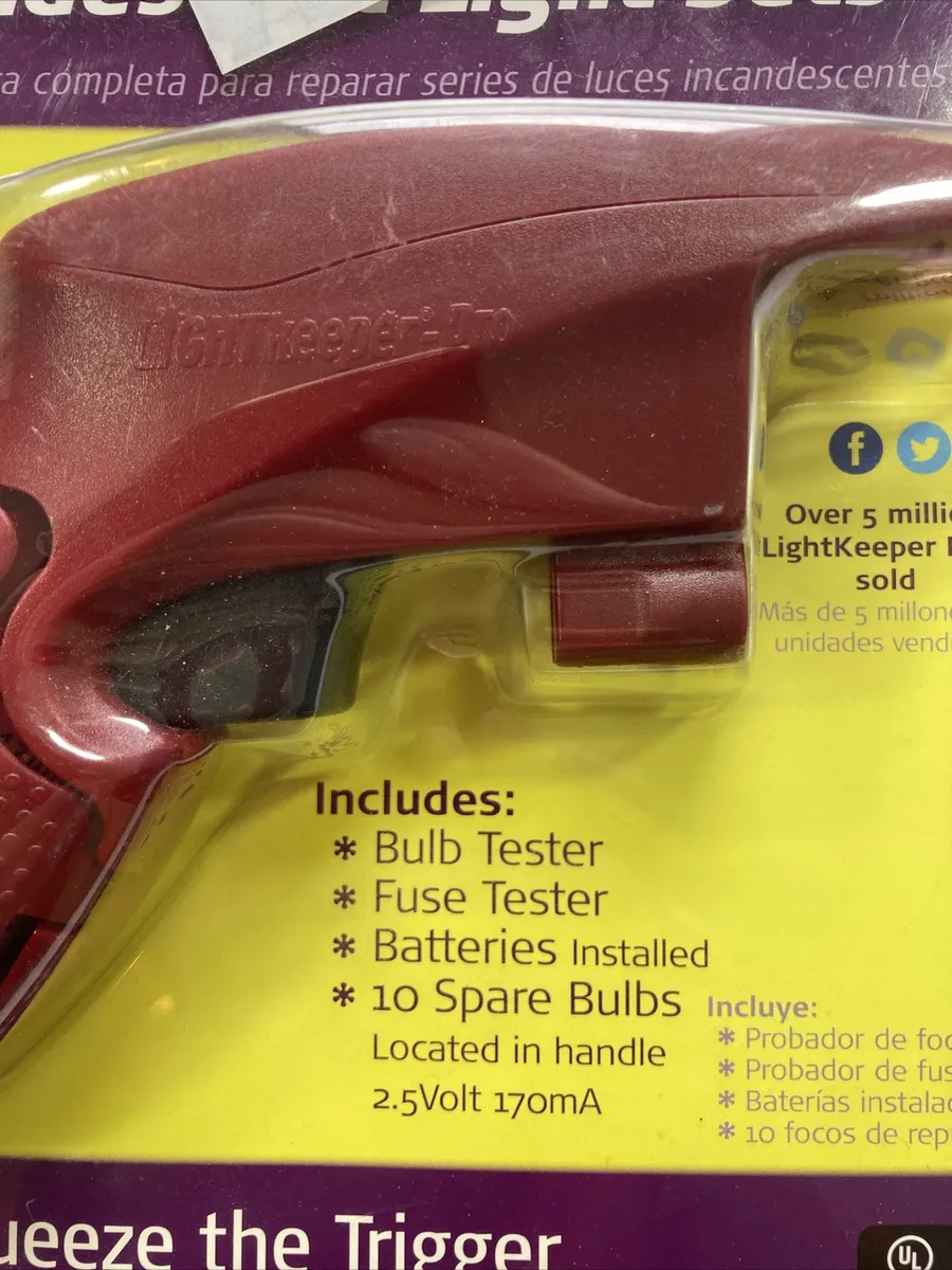 LightKeeper Pro Light Repair Kit, Red