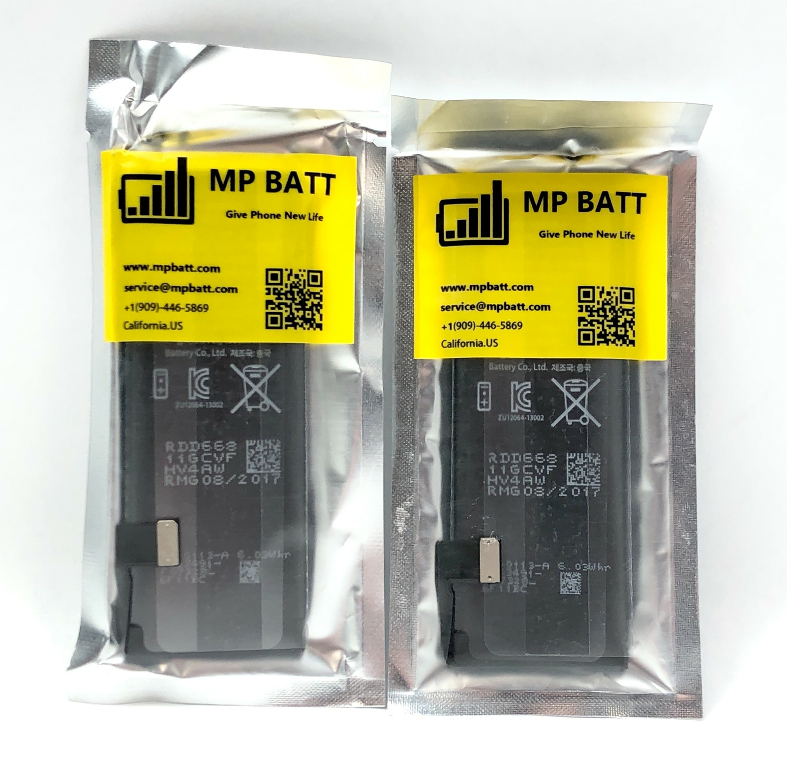 MP Batt 3.8 Volt Battery GB/T 18287-2000 18S2006-A Set of 2 | eBay