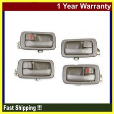 Nomorebreaking For 1992-1996 Toyota Camry Inside Door Handle Brown Dh50 Set 4