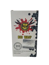 BIG WASP 20 Tattoo Needle Cartridges -NEW!