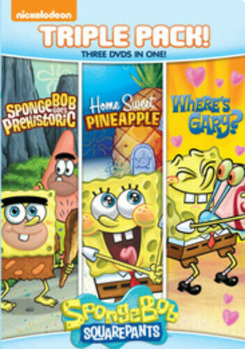 Spongebob Squarepants: Goes Prehistoric / Home Sweet Pineapple / Where's Gary? - Afbeelding 1 van 1