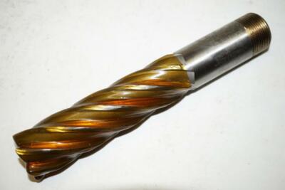 2 NOS QUALCUT UK 13//32/" dia 4 Flute No.4400 HSS X-Long END MILL 10mm Screw Shank