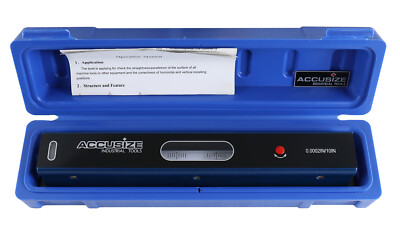 12'', Accuracy: 0.0002''/10'' Master Precision Level in Fitted Box, #S908-C687