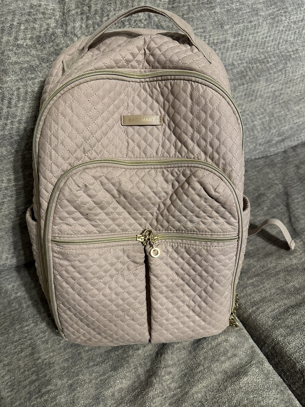 Women's backpack. Travel, School, Outdoor Activities. USB Port.  Exquisite Pink.