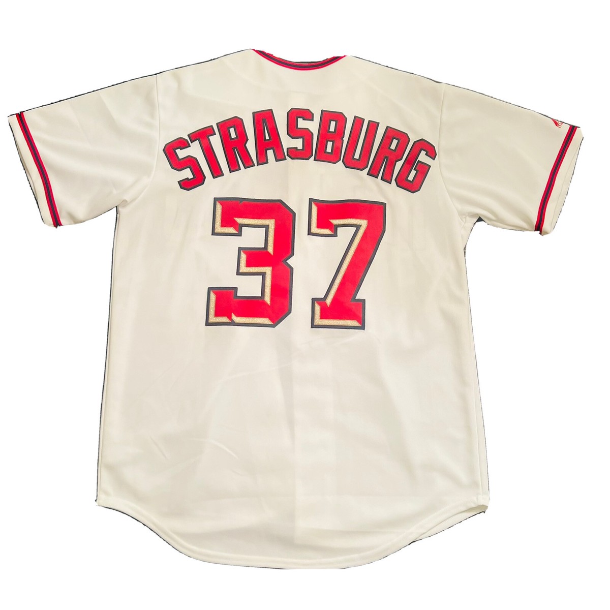Washington Nationals Jersey Size Medium Stephen Strasburg Majestic