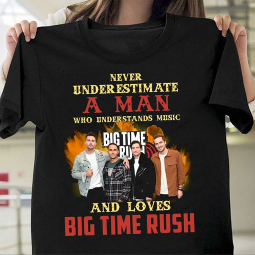 big time rush heavy metal shirt