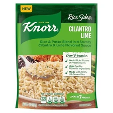 Knorr Rice Sides Cilantro Lime Rice for a Delicious + Quick Side Dish, 5.5 oz