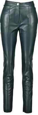 NEU! ohne Etikett * Marc Cain * edel Kunstlederhose N5 42 NP 279  dunkelgrün