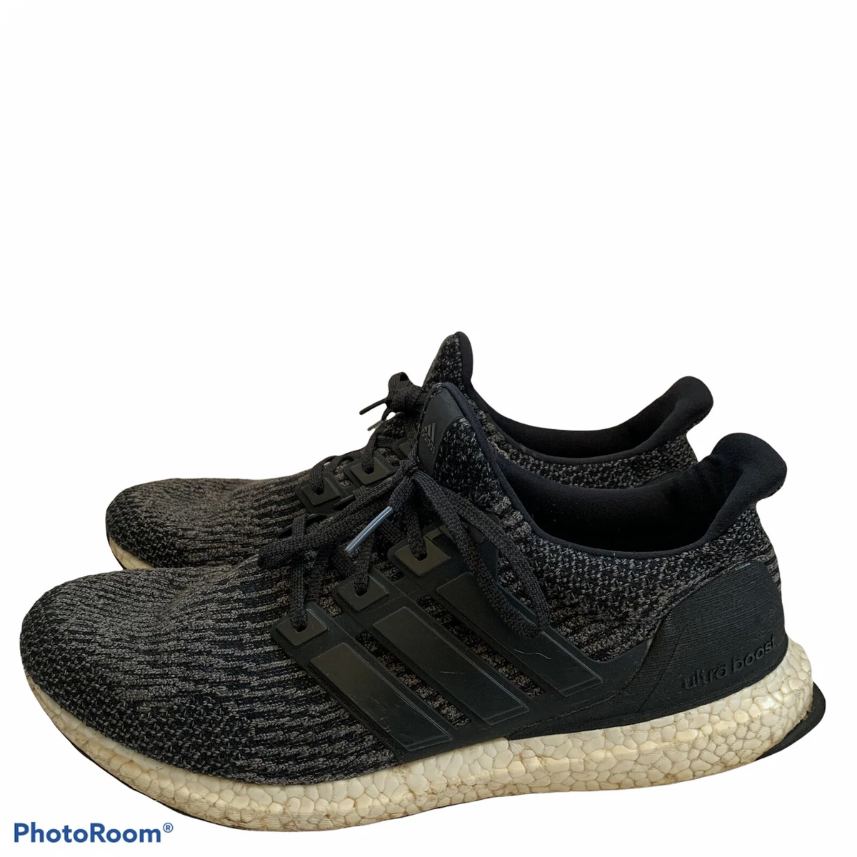 Adidas Ultra Boost 3.0 Utility Black Core Black Grey S80731 Mens Size 12