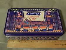 Snickers - Satisfaction Tour ~ Rock Concert [METAL TIN] -1991- M&M/Mars HTF Ltd