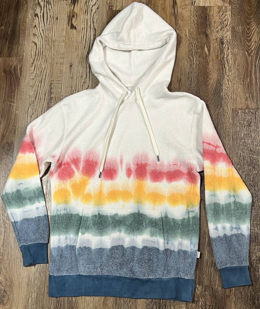 Feat Women's BlanketBlend Hoodie SunsetLover Sz Small NWOT Sweatshirt Tie  Dye
