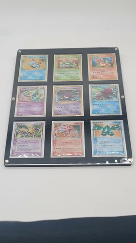 Pokemon 9 Card Holder Acrylic Case Framing/Display Quality Original Case Only