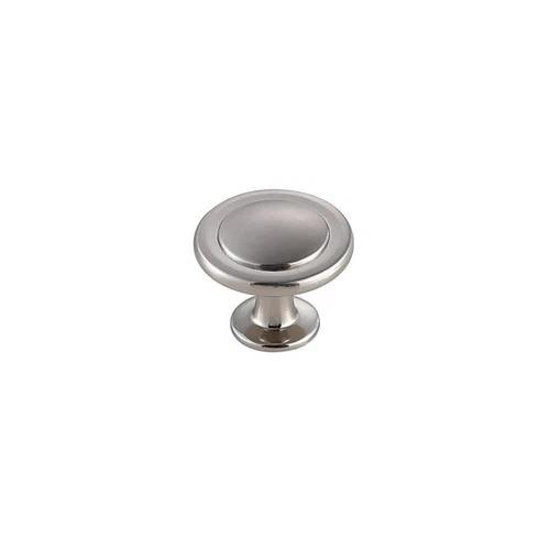 Elegant Decor Logyn 1.3" Zinc Alloy Mushroom Knob Multipack - Nickel (Set of 10) - Picture 3 of 6