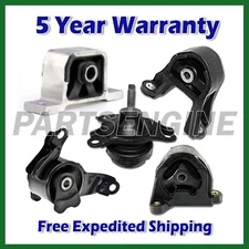 Motor & Transmission Mount Kit 5x For 2002-2006 Honda CRV 2.4L 4WD Auto -K0981