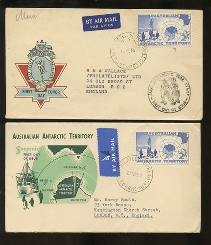 ANTARCTIC COVERS AUSTRALIA AAT ..FDCs Islands ..PRICED in GROUPS or SINGLY - Picture 7 of 58
