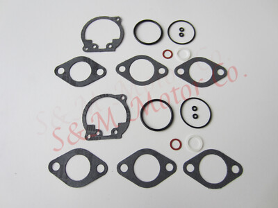 2 AMAL MK1 CONCENTRIC 600 900 CARB CARBURETOR 622/208 GASKET KIT BSA TRIUMPH