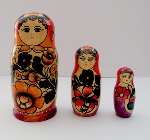 vintage matryoshka dolls