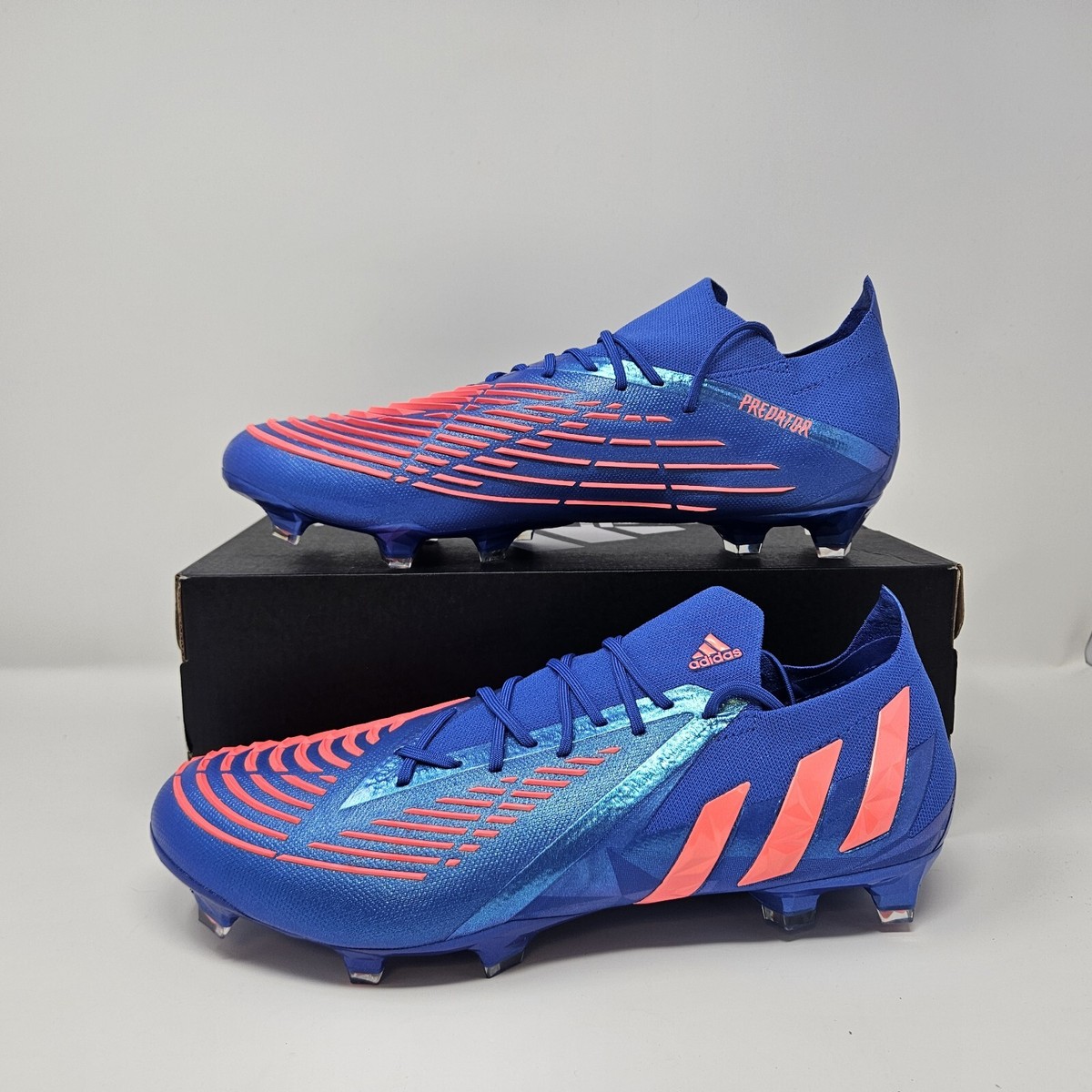 Men's Adidas Predator Edge.1 Low FG 'Blue' Soccer Cleat / H02954