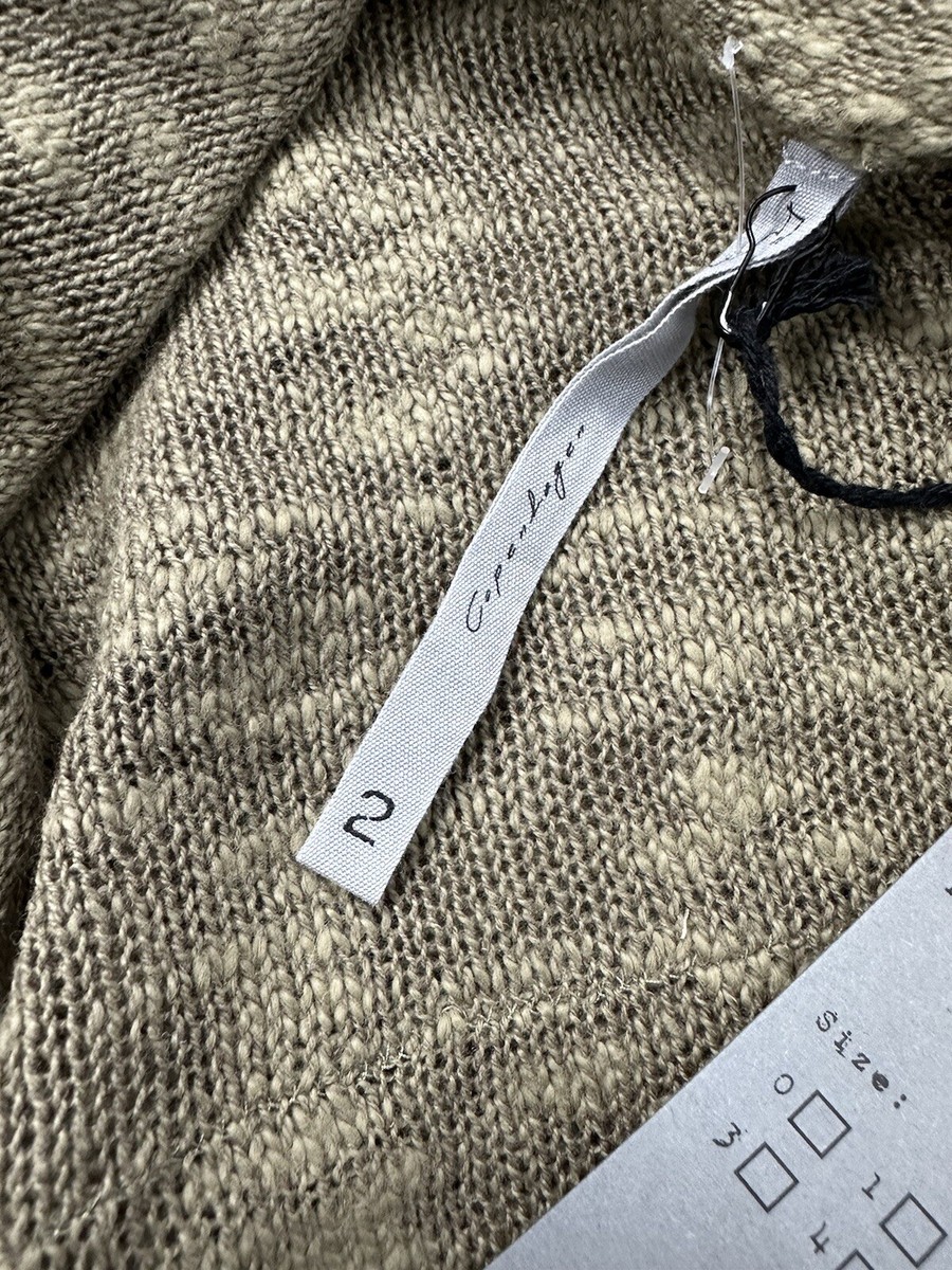 First Aid to the Injured Cardigan Faded Linen Cotton Unisex Size 2