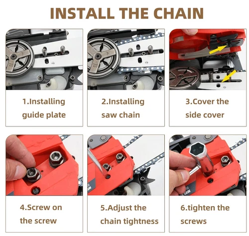 Cadena de repuesto para Stihl MS381/MS390 - 20"" 3/8 paso calibre 0,063 72 DL - Imagen 3 de 5