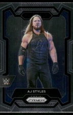 2024 Panini Prizm WWE #118 AJ Styles wrestling card