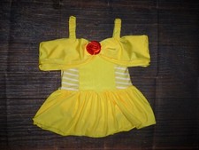 NEW Boutique Princess Belle Beauty and the Beast Girls One Piece Swimsuit