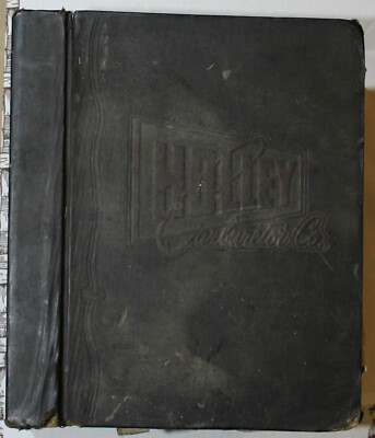Holley Carburetor Master Parts Book ~ 1956 ~ Catalog # HC-SDM-100