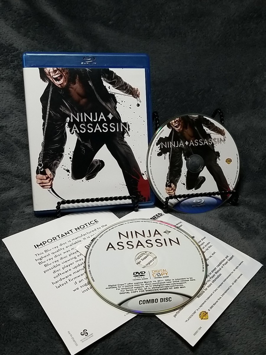 Ninja Assassin (Blu-ray/DVD, 2010, 2-Disc Set) 883929049394