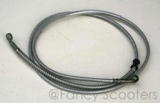 86" STAINLESS BRAIDED HYDRAULIC BRAKE HOSE LINE SCOOTER ATV  GO KART