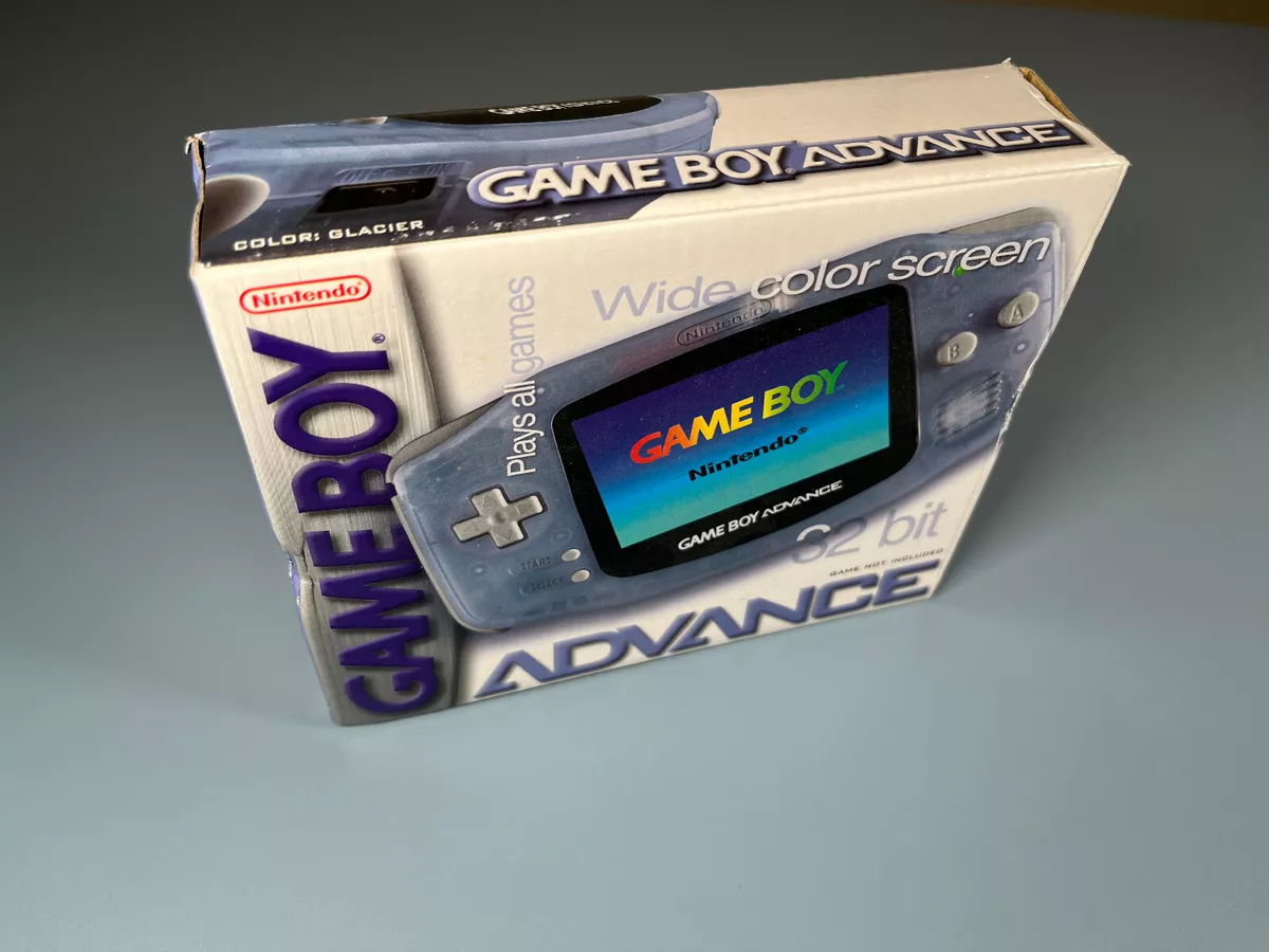 Game Boy Advance Console in Glacier