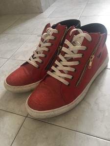 sneakers uomo rosse
