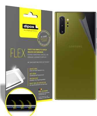 3x Samsung Galaxy Note 10 PLUS 10+ Rückseite Schutzfolie Folie, 100%