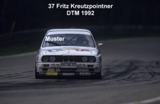 Zdjęcie 13x18 cm DTM 1992 Fritz Kreutzpointner - BMW M3