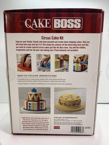 Cake Boss Zirkus Tortenset 24-teiliges Dekorationsset (offene Box) - Bild 4 von 11