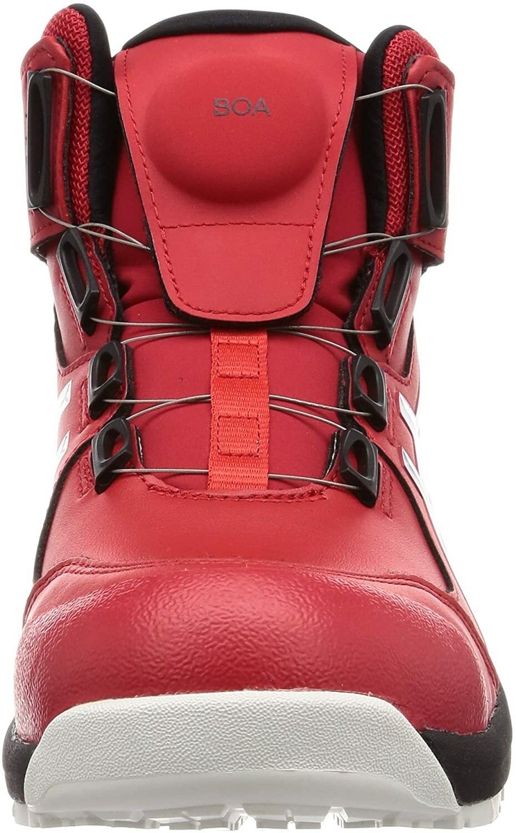 ASICS Working Safety Shoes WIN JOB CP304 BOA WIDE 1271A030 Red US8