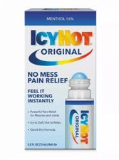 Icy Hot No Mess Pain Relieving Roll On - 2.5oz